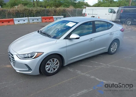 2017 Hyundai Elantra Se from USA, damaged, VIN 5NPD74LF4HH152883